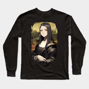 Mona Lisa - Anime Shirt Long Sleeve T-Shirt